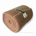 Knitted High Elastic Bandage, Made of Cotton and Polyester, Breathable